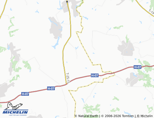 Mappa MICHELIN Osnova - ViaMichelin