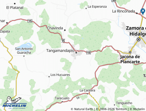 Mappa MICHELIN De San Judas - ViaMichelin