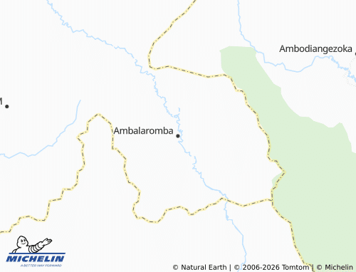 MICHELIN-Landkarte Ambalaromba - ViaMichelin