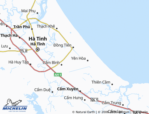 Mapa MICHELIN Thạch Hội - ViaMichelin