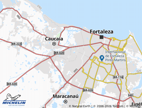Carte MICHELIN Parque Boa Vista - ViaMichelin