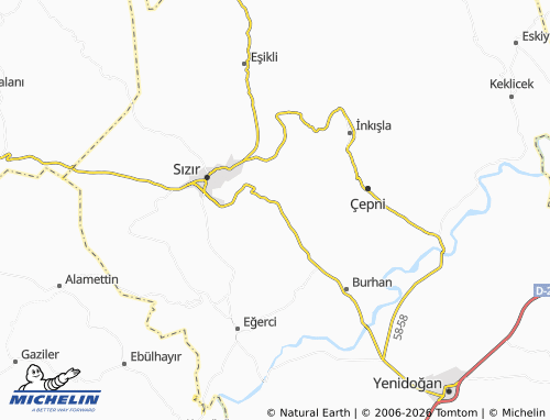 Mappa MICHELIN Dendil - ViaMichelin