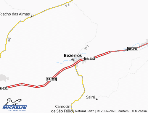 Mappa MICHELIN Gameleira - ViaMichelin