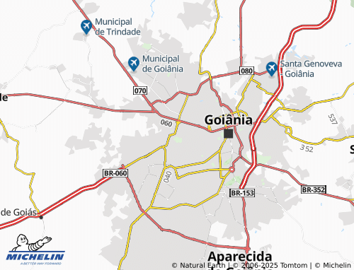 Carte MICHELIN Cidade Jardim - ViaMichelin