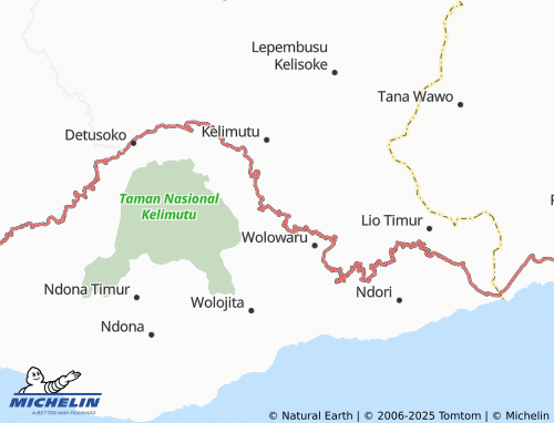 MICHELIN Koanara map - ViaMichelin