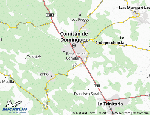 MICHELIN Colinas del Sol map - ViaMichelin