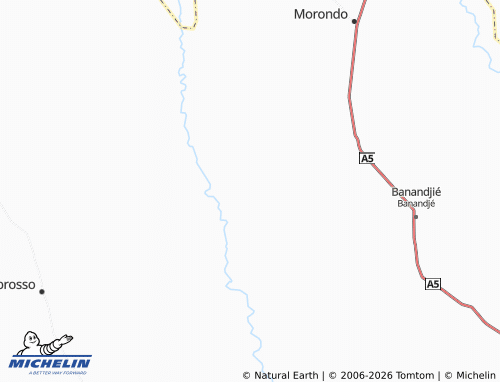 MICHELIN-Landkarte Diomandougou - ViaMichelin