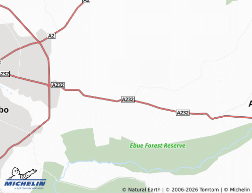 Mappa MICHELIN Ugonoba - ViaMichelin