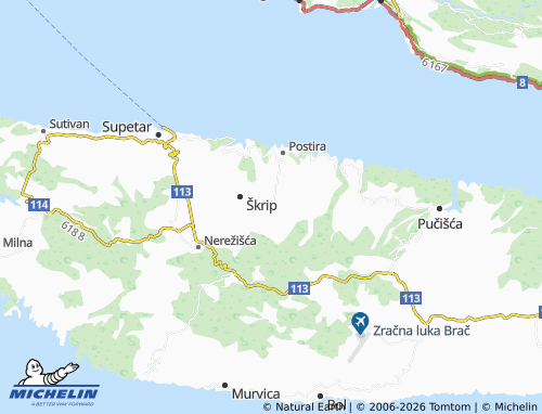 MICHELIN Dol map - ViaMichelin