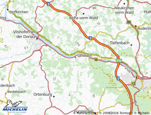 Mappa MICHELIN Sandbach - ViaMichelin