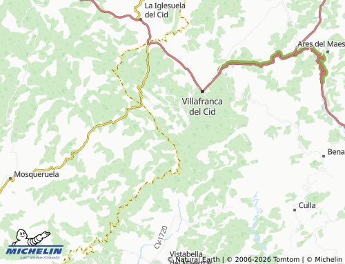 Kaart MICHELIN Mas de Faio - ViaMichelin