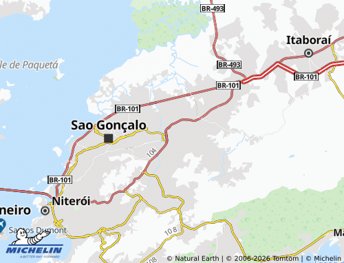 Carte MICHELIN Vila Três - ViaMichelin