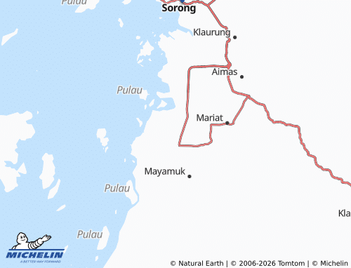 Mapa MICHELIN Asjitba - ViaMichelin