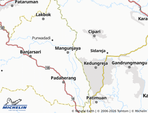 MICHELIN-Landkarte Kertajaya - ViaMichelin