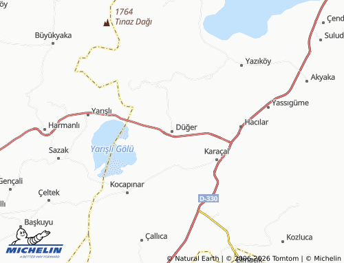Mappa MICHELIN Düğer - ViaMichelin