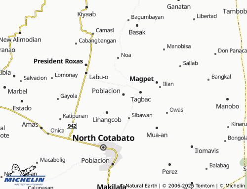 Mappa MICHELIN Poblacion - ViaMichelin