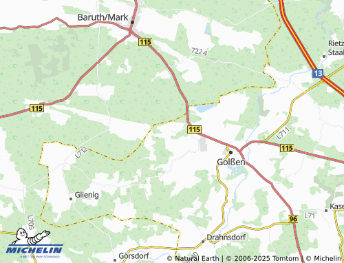 MICHELIN Mahlsdorf map - ViaMichelin