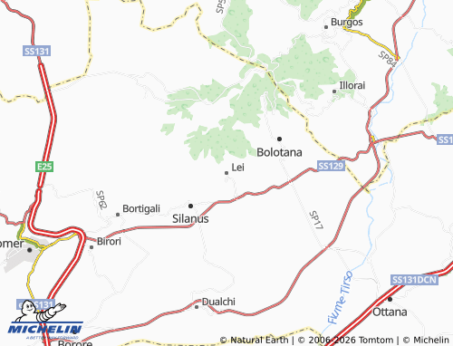 MICHELIN Lei map - ViaMichelin