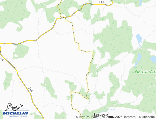 MICHELIN Tawęcino map - ViaMichelin