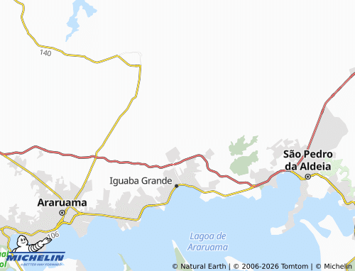 Mapa MICHELIN Arrastão das Pedras - ViaMichelin