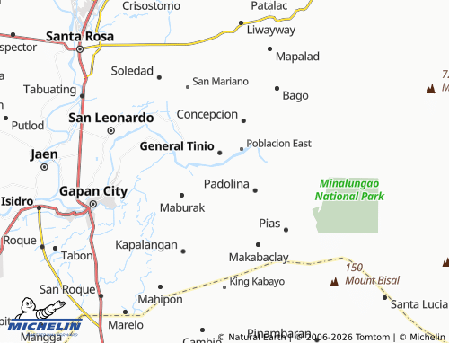 MICHELIN San Pedro map - ViaMichelin