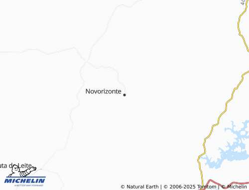 MICHELIN Novorizonte map - ViaMichelin