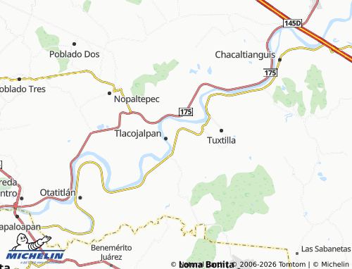 Mapa MICHELIN El Zapotal - ViaMichelin