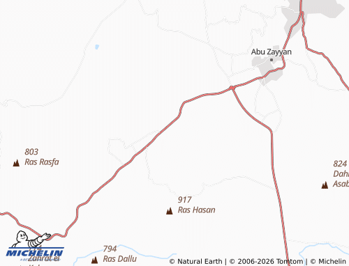 Mappa MICHELIN At Talayiiyah - ViaMichelin