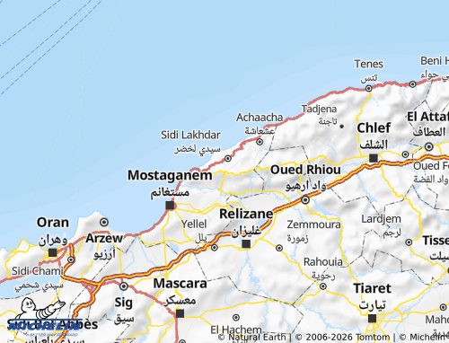 Mappa MICHELIN Seedi Ali - ViaMichelin