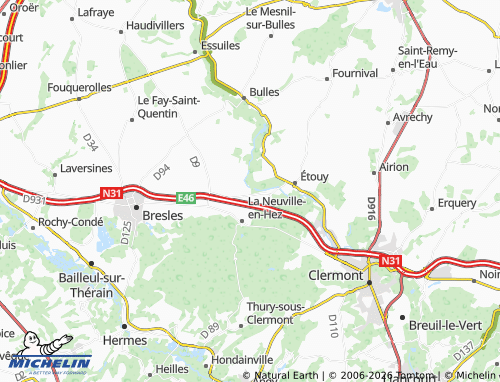 MICHELIN-Landkarte Litz - ViaMichelin