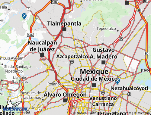 MICHELIN-Landkarte Santa Catarina - ViaMichelin