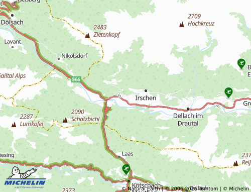 Mappa MICHELIN Simmerlach - ViaMichelin