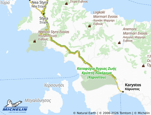 MICHELIN Figias map - ViaMichelin