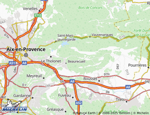 Mapa MICHELIN Le Bouquet - ViaMichelin