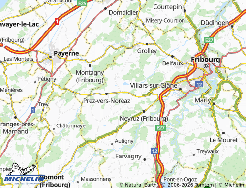 Mapa MICHELIN Champ Thomas - ViaMichelin
