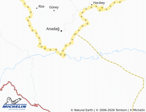 MICHELIN Kakla map - ViaMichelin