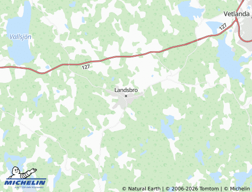 Mapa MICHELIN Landsbro - ViaMichelin