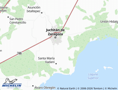 MICHELIN Monte Sinaí map - ViaMichelin