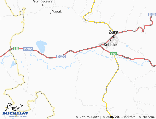 MICHELIN Ekinli map - ViaMichelin
