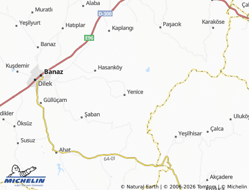 Mappa MICHELIN Yenice - ViaMichelin