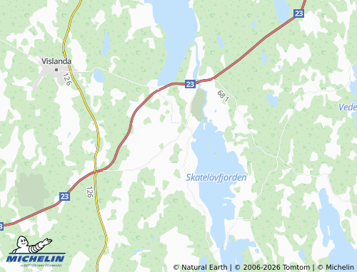 Carte MICHELIN Grimslövs By - ViaMichelin