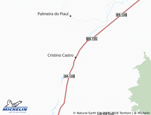 Mappa MICHELIN Cristino Castro - ViaMichelin