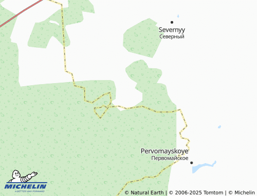 MICHELIN Novokrayushkino map - ViaMichelin