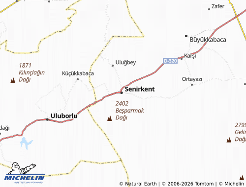 Mappa MICHELIN Hamidiye - ViaMichelin