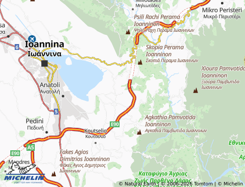 MICHELIN Vasiliki map - ViaMichelin