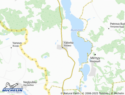 MICHELIN Yalovka map - ViaMichelin