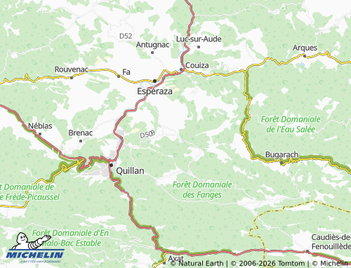Mapa MICHELIN Granès - ViaMichelin