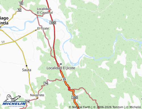 Mappa MICHELIN El Tambor - ViaMichelin
