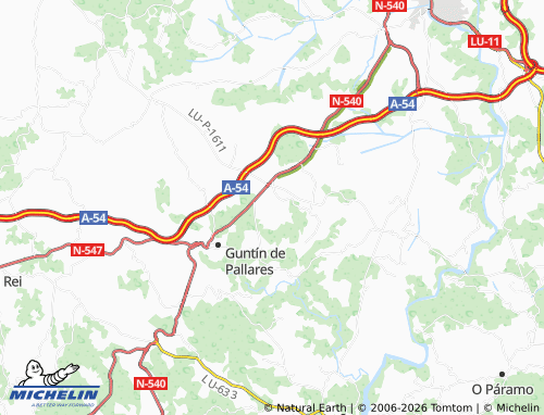 Carte MICHELIN A Laxe - ViaMichelin