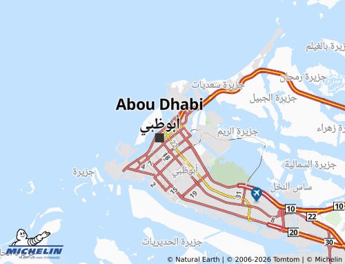 MICHELIN Markaziyah 52 map - ViaMichelin